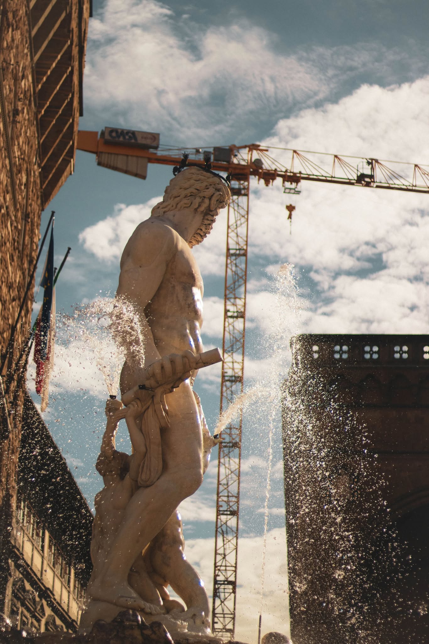 View of Florence’s fontaines