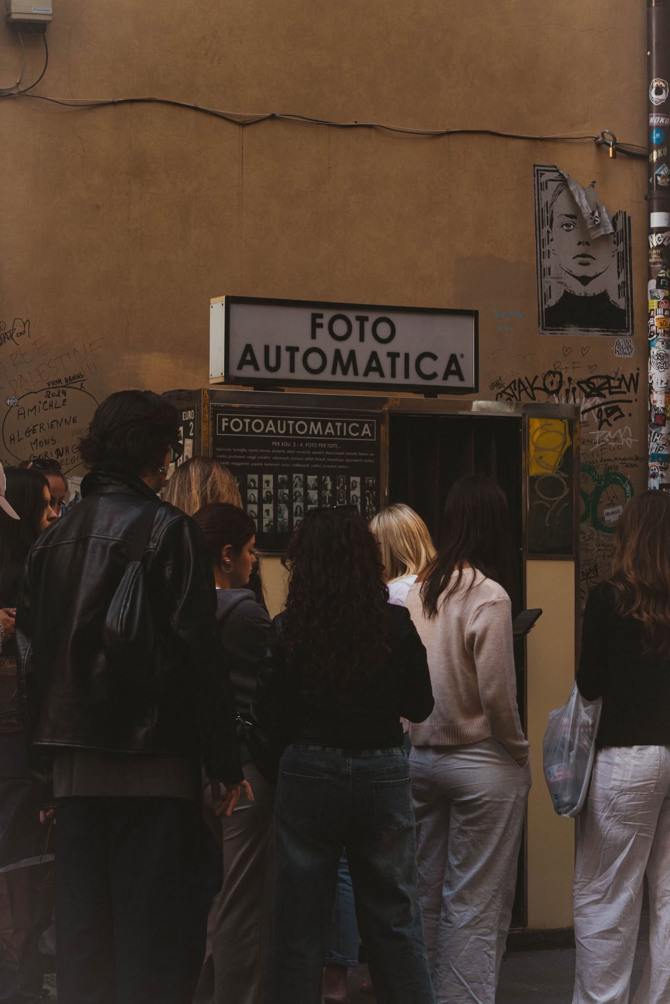 Vintage Fotoautomatica photo booth in Florence