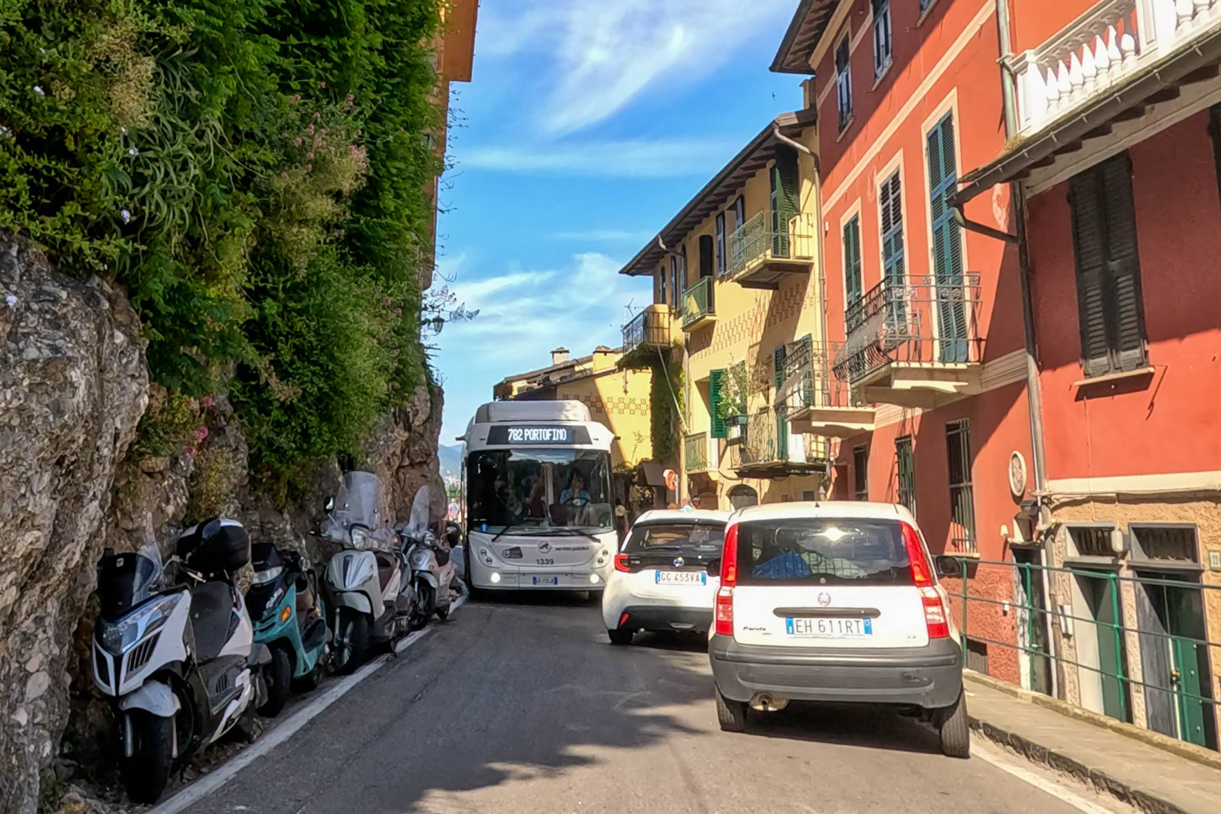 Road to Portofino Italy
