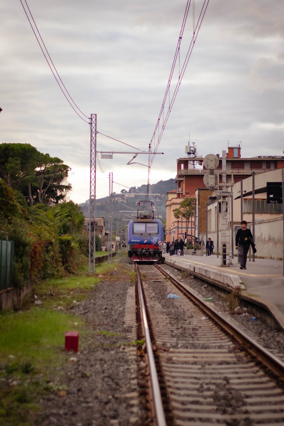 Train station in Montecatini Terme, Tuscany